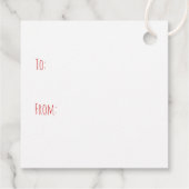 Étiquettes Cadeau Joyeux Chiens taureaux de marque de Noël (Dos)