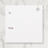 Étiquettes Cadeau Joyeux Chih Tzu Chih de Pâques (Dos)