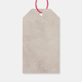 Étiquettes-cadeau Joyeux Cookies au chocolat de Noël (Dos)