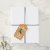 Étiquettes-cadeau Joyeux Décor de Noël (Avec de la ficelle)