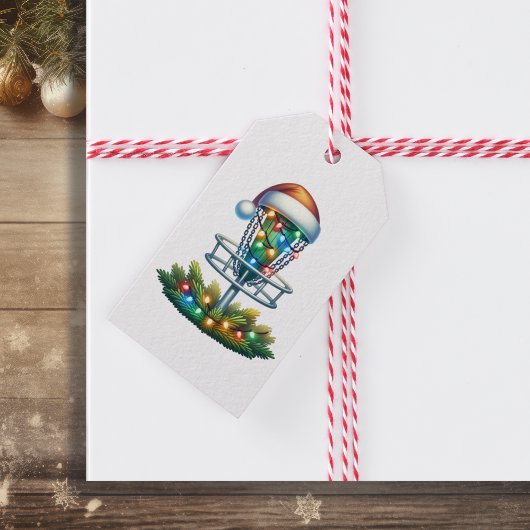 Étiquettes-cadeau Joyeux Disque-mas de Noël