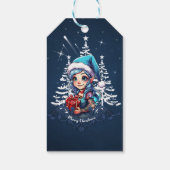 Étiquettes-cadeau Joyeux elfe (Dos)