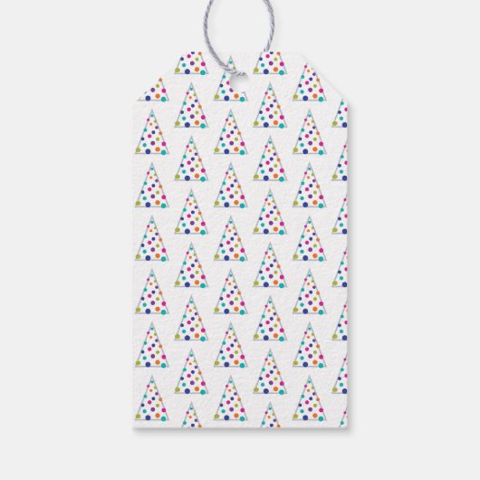 Étiquettes-cadeau Joyeux et lumineux (Dos)