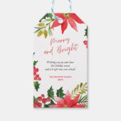 Étiquettes-cadeau Joyeux et Noël (Devant)