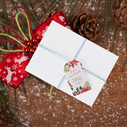 Étiquettes-cadeau Joyeux et Noël