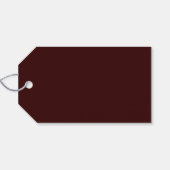 Étiquettes-cadeau Joyeux Joyeux Joyeux Script Gold (Dos (Horizontal))