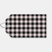 Étiquettes-cadeau Joyeux & Joyeux Noël rose vif (Dos (Horizontal))