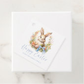 Étiquettes Cadeau Joyeux Lapin de Pâques (En situation)