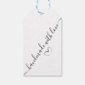 Étiquettes-cadeau Joyeux Merci des pins de Vacances (Dos)