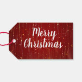 Étiquettes-cadeau Joyeux Noël (Dos (Horizontal))