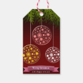 Étiquettes-cadeau Joyeux Noël (Devant)