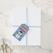 Étiquettes-cadeau Joyeux Noël (Avec de laficelle)