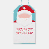 Étiquettes-cadeau Joyeux Noël (Dos)