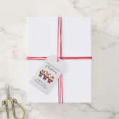 Étiquettes-cadeau Joyeux Noël (Avec de la ficelle)