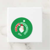 Étiquettes Cadeau Joyeux Noël (En situation)