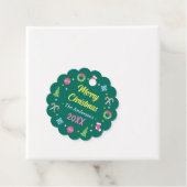 Étiquettes Cadeau Joyeux Noël (En situation)
