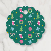 Étiquettes Cadeau Joyeux Noël (Dos)