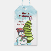Étiquettes-cadeau Joyeux Noël (Devant)