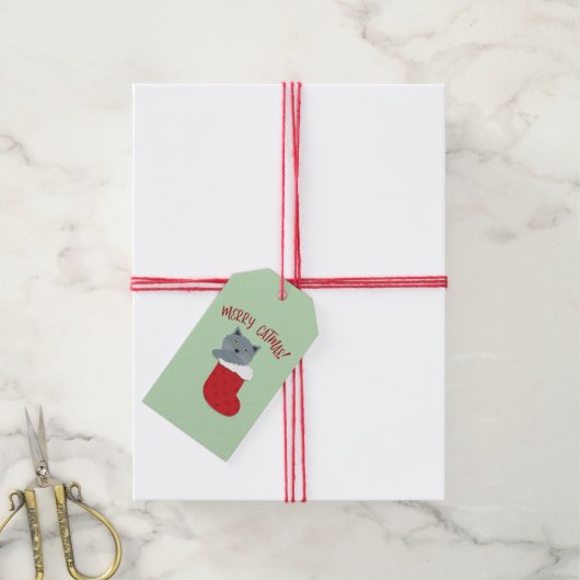 Étiquettes-cadeau Joyeux Noël (Avec de la ficelle)