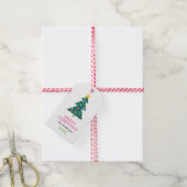 Étiquettes-cadeau Joyeux Noël (Avec de la ficelle)