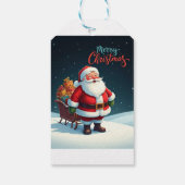 Étiquettes-cadeau Joyeux Noël (Dos)