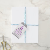 Étiquettes-cadeau Joyeux Noël Arbre Entreprise Vacances (Avec de laficelle)