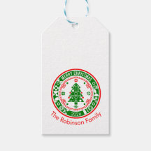 Joyeux Noël avec nom de famille