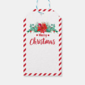 Étiquettes-cadeau Joyeux Noël, Bébé Jésus scène de la Nativité (Dos)