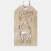 Étiquettes-cadeau Joyeux Noël Bonne année Enveloppe Cadeau Cerf Bali (Devant)