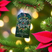 Étiquettes-cadeau Joyeux Noël Bonne année Fête Père Noël