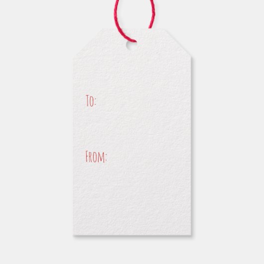 Étiquettes-cadeau Joyeux Noël Chiens de vacances Trolly (Dos)