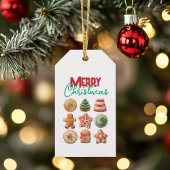 Étiquettes-cadeau Joyeux Noël Cookie Exchange Fête de Fête