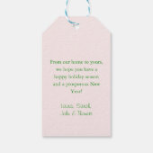 Étiquettes-cadeau Joyeux Noël! Cupcake-Noël-Arbre (Dos)