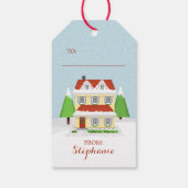 Étiquettes-cadeau Joyeux Noël de chez nous à vos (Dos)