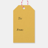 Étiquettes-cadeau Joyeux Noël de Floride, amusant au soleil (Dos)