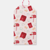 Étiquettes-cadeau Joyeux Noël du pôle Nord (Dos)