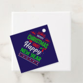 Étiquettes Cadeau Joyeux Noël Et Joyeux Nouvel An-61064 (En situation)