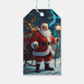 Étiquettes-cadeau Joyeux Noël Festif (Devant)