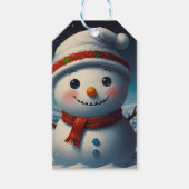 Étiquettes-cadeau Joyeux Noël Festif (Devant)