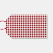 Étiquettes-cadeau Joyeux Noël Gingerbread Cookies Nom de famille (Dos (Horizontal))