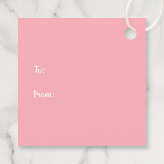 Étiquettes Cadeau Joyeux Noël Gingerbread Maison de chien (Dos)