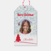 Étiquettes-cadeau Joyeux Noël hiver Illustration (Dos)