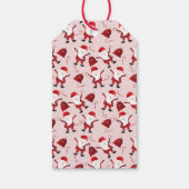 Étiquettes-cadeau Joyeux Noël Ho Ho Ho Père Noël Motif (Dos)