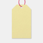 Étiquettes-cadeau Joyeux Noël Italien Biscotti Cookies (Dos)