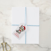 Étiquettes-cadeau Joyeux Noël Kitty Cat (Avec de laficelle)