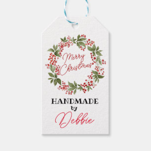 Étiquettes-cadeau Joyeux Noël marque cadeau fait main