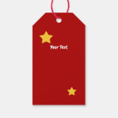 Étiquettes-cadeau Joyeux Noël Reindeer (Dos)