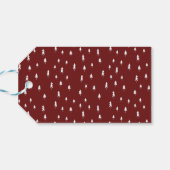 Étiquettes-cadeau Joyeux Noël rouge et or super (Dos Horizontal)