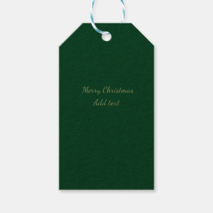 Étiquettes-cadeau Joyeux Noël vert plaine solo arrière - plan vacanc