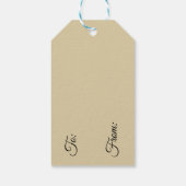 Étiquettes-cadeau Joyeux Noël Y' All (Dos)